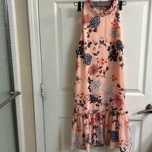 Vince Camuto pink floral dress